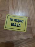 Tabliczka na furtke