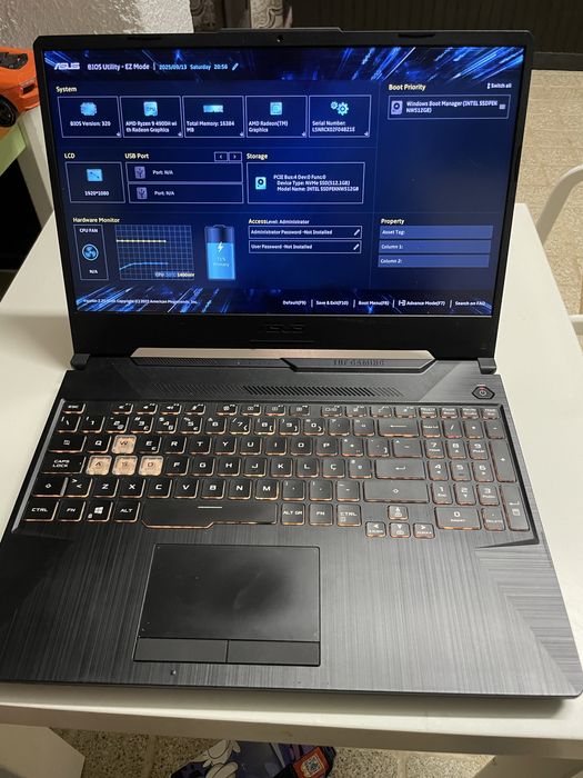 Portátil ASUS TUF Gaming A15 – Ryzen 9 4900H + GTX 1660 Ti