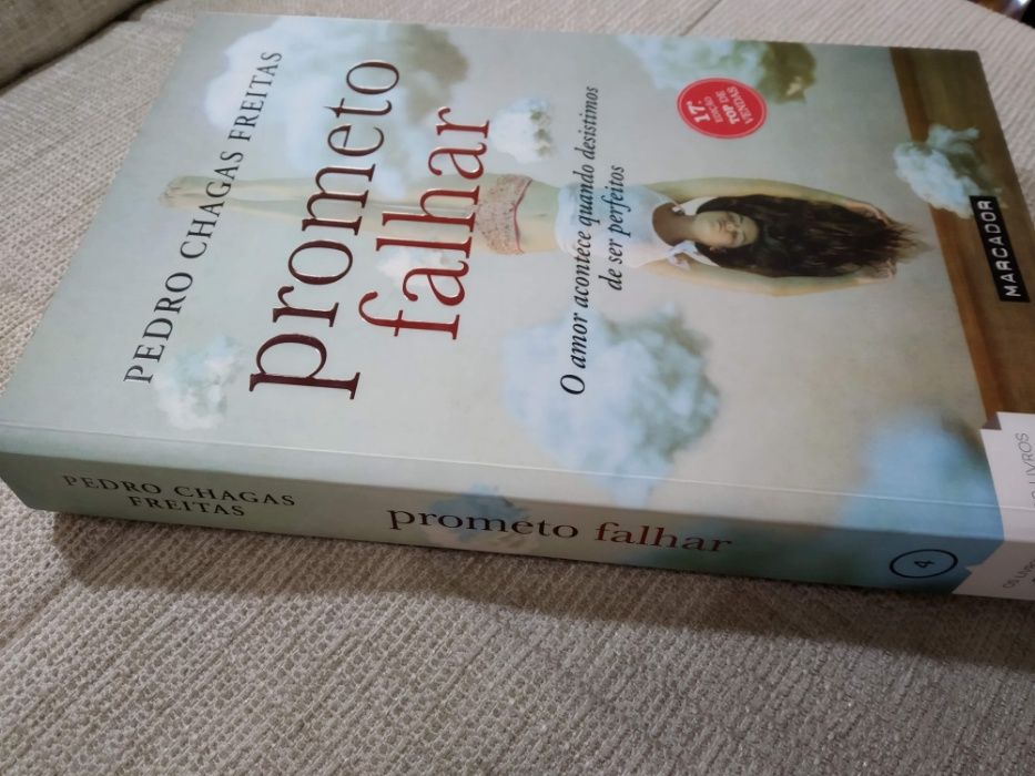 Livro novo - Prometo falhar - Pedro Chagas Freitas