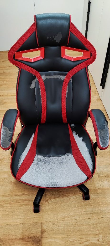 Крісло ITPRO GameX чорно+червоне
