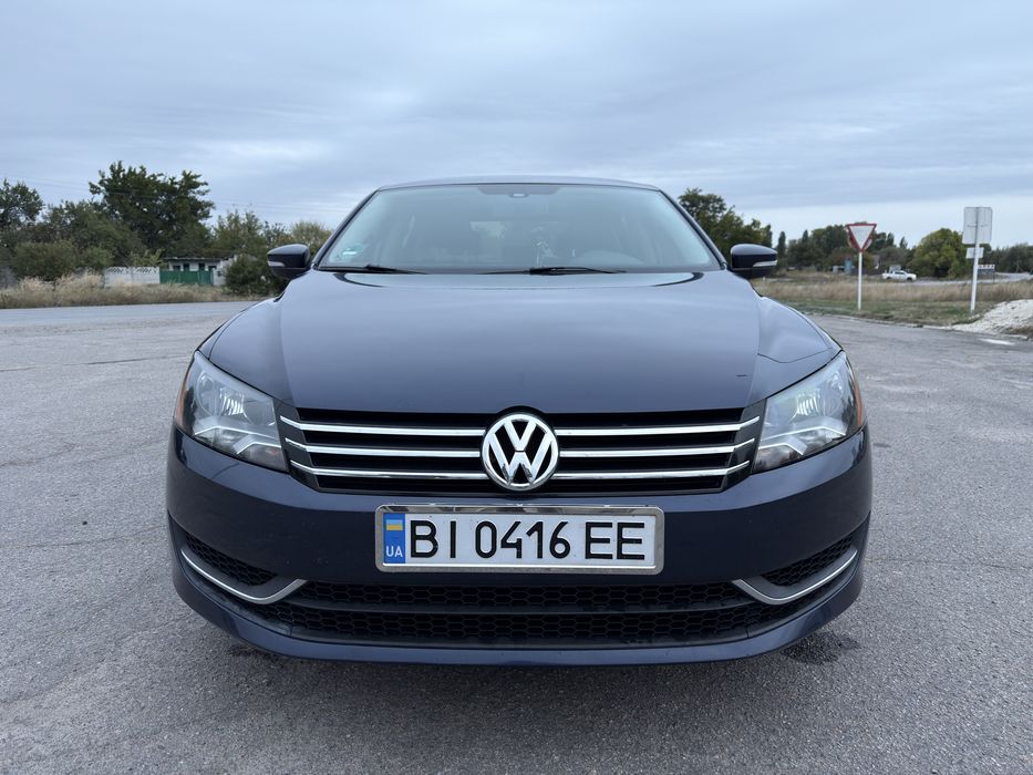 Volkswagen Passat Se 2013 Blue 2.5L