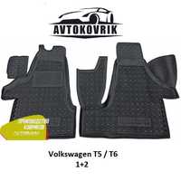 Коврики в салон Avto Gumm Volkswagen Transporter T4 T5 T6 Caravelle