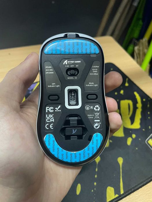 AttackShark X3 — нова ігрова мишка