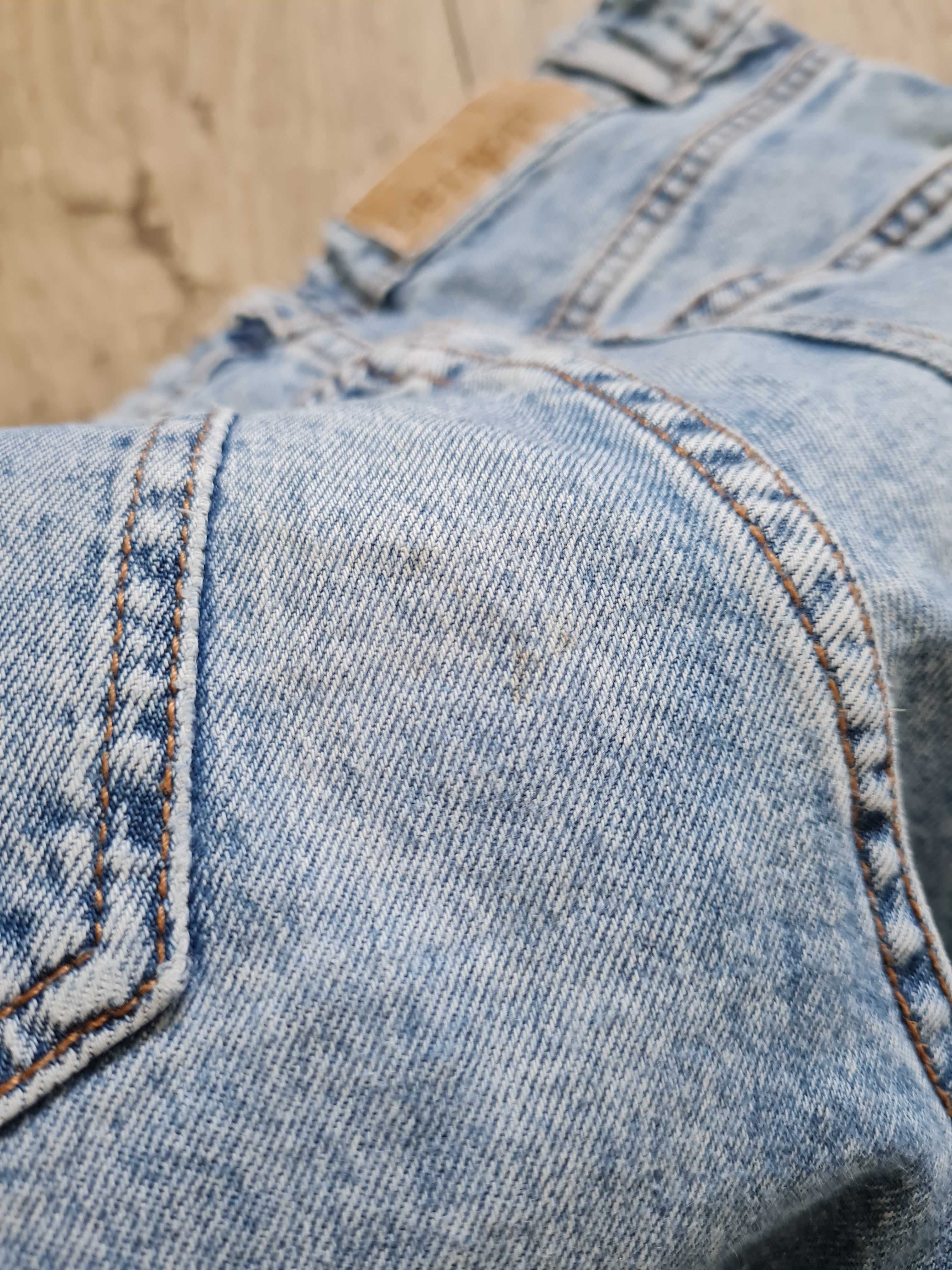 Spodnie jeansowe jeansy jasne Lindex 158