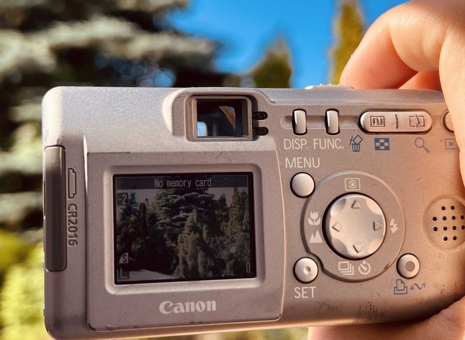 Canon Power Shot A310 Aparat cyfrowy Zestaw retro Y2K