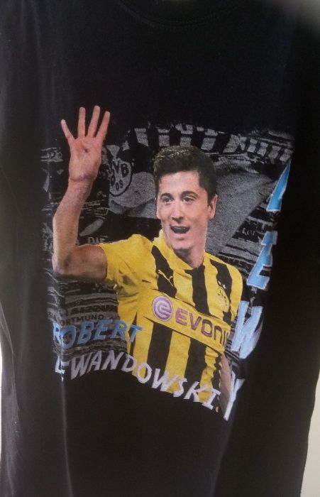 Koszulka, T-shirt dla chłopca, rozm. 158 cm, 14 lat - Lewandowski