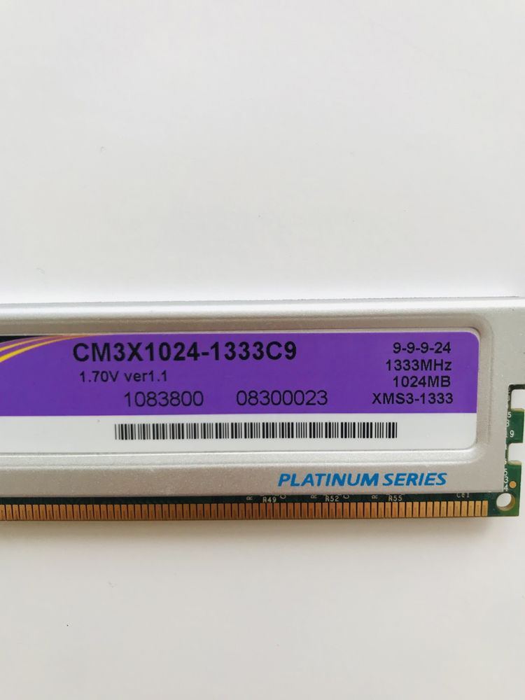 Pamięć RAM Corsair DDR3 CM3X1024 - 1333C9