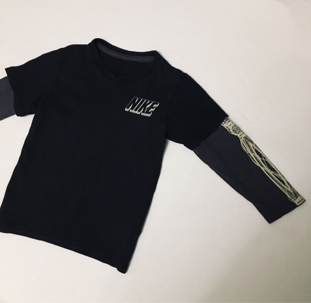 Свитшот Nike на 6-5 лет 116-110см черный оригинальный реглан кофта лон