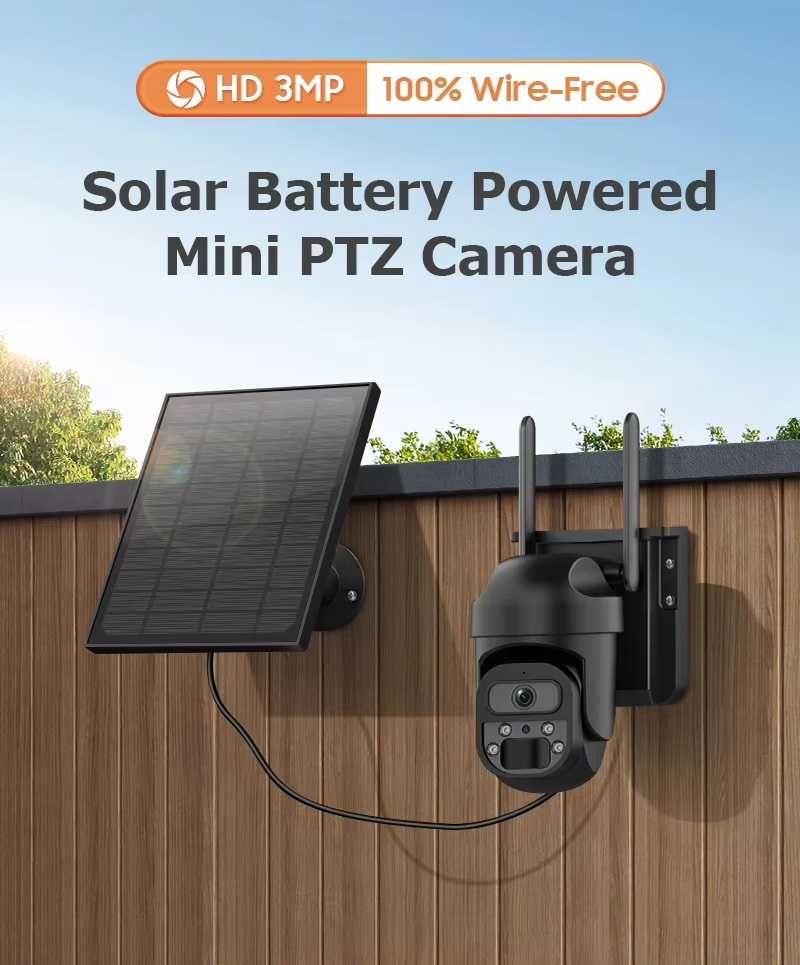KAMERA SOLARNA FOTOPUŁAPKA WIFI 6MP podgląd na telefonie powiadomienia