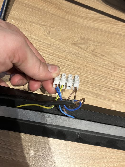 Żyrandol czarny zloto kinkiet lampa