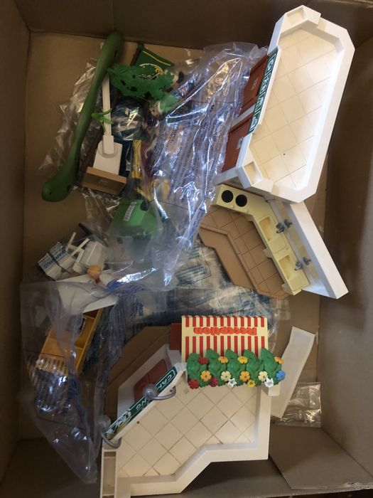 Playmobil 5432 camping sklep pole campingowe karton duzy zestaw