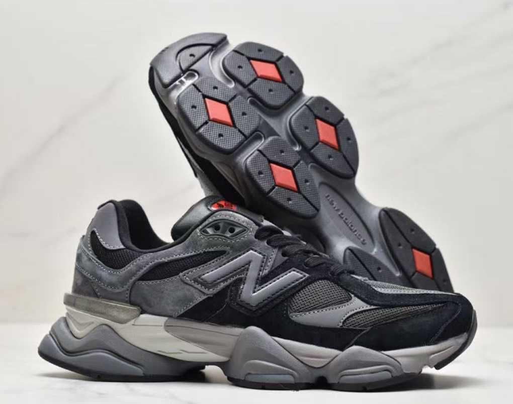 New Balance 9060 Black Castlerock Grey R.45