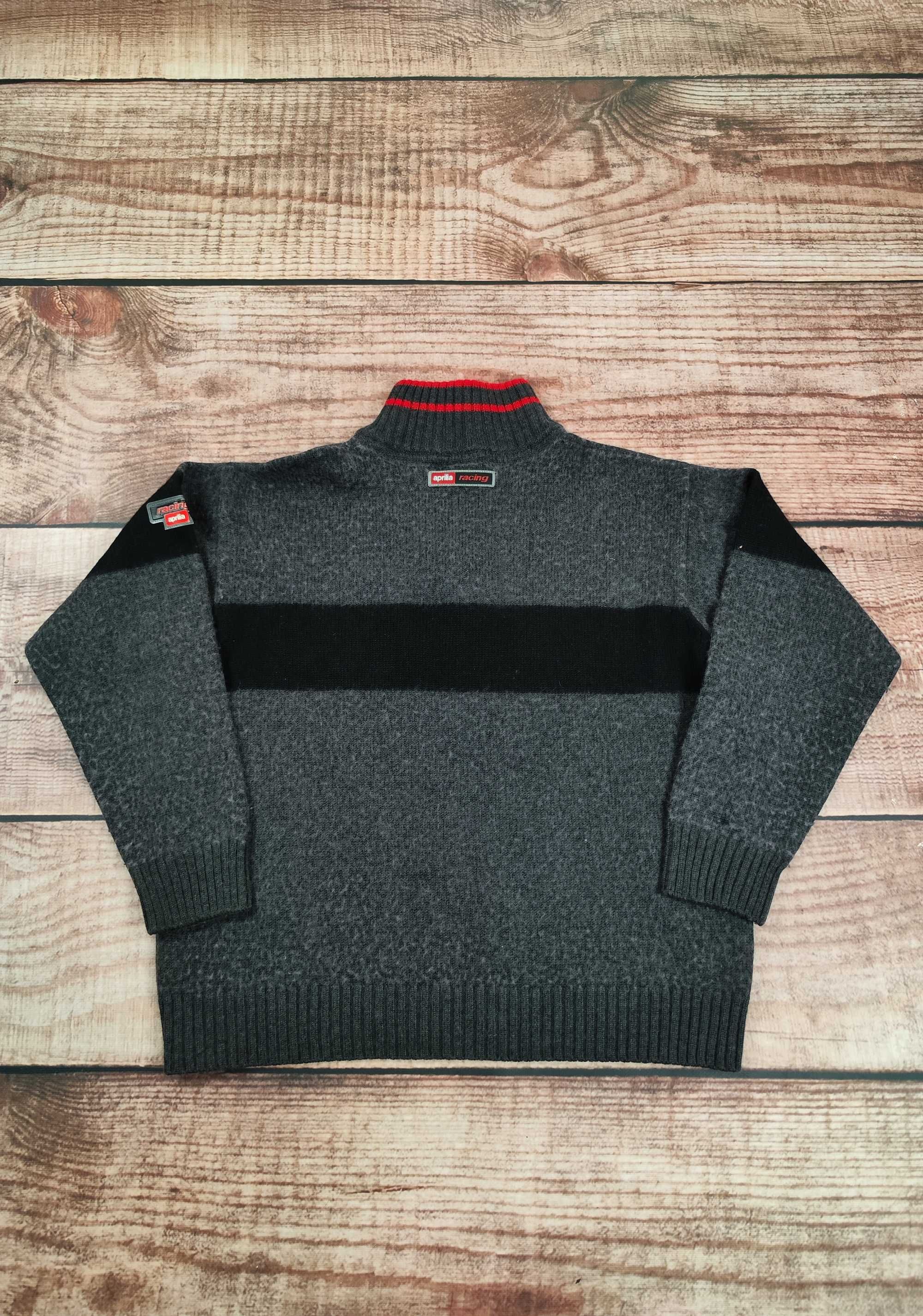 Sweter wełniany Aprilla Racing moto r. S/M