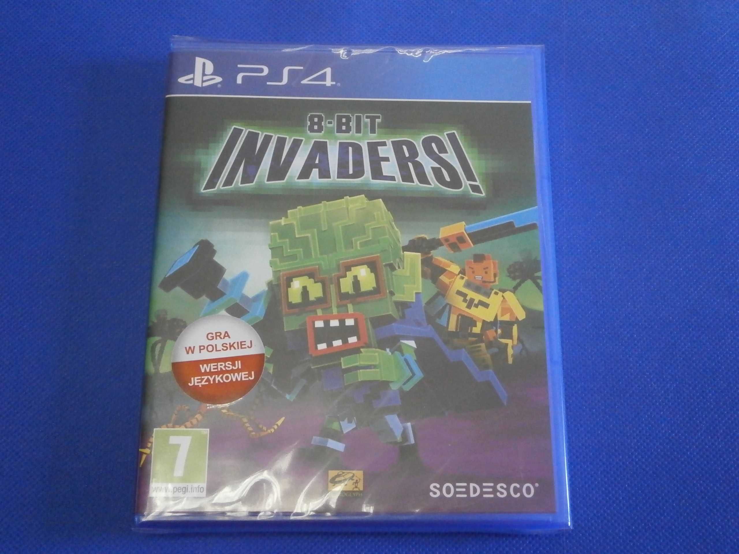 Nowa Gra Sony PS4 8-Bit Invaders !