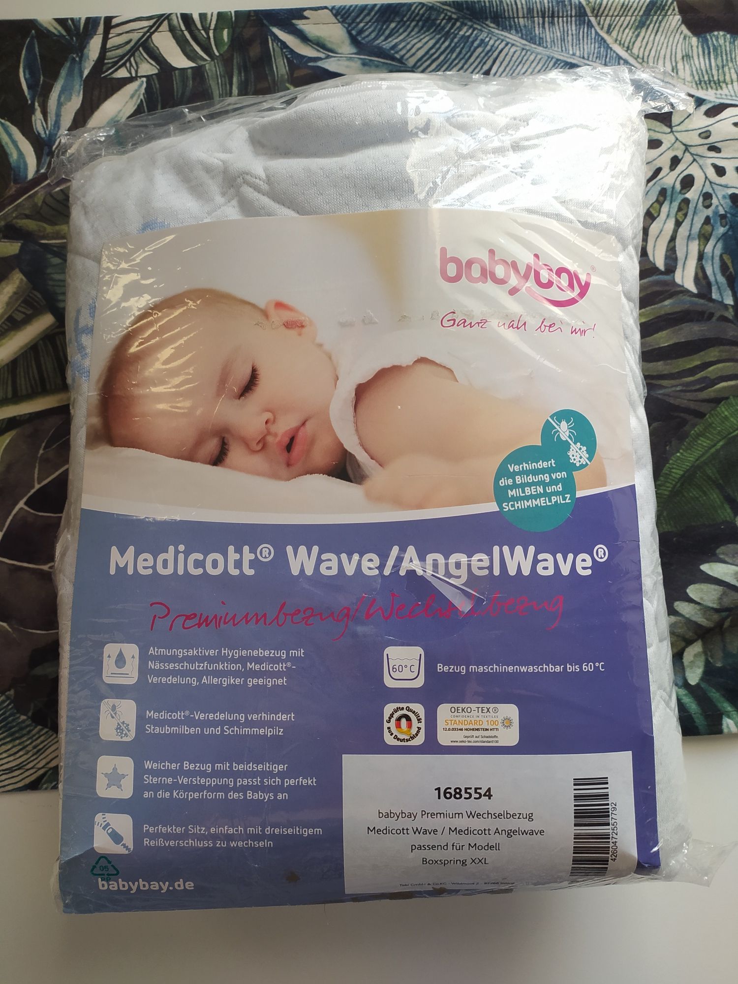 Nowy pokrowiec na materac do łóżeczka babybay XXL