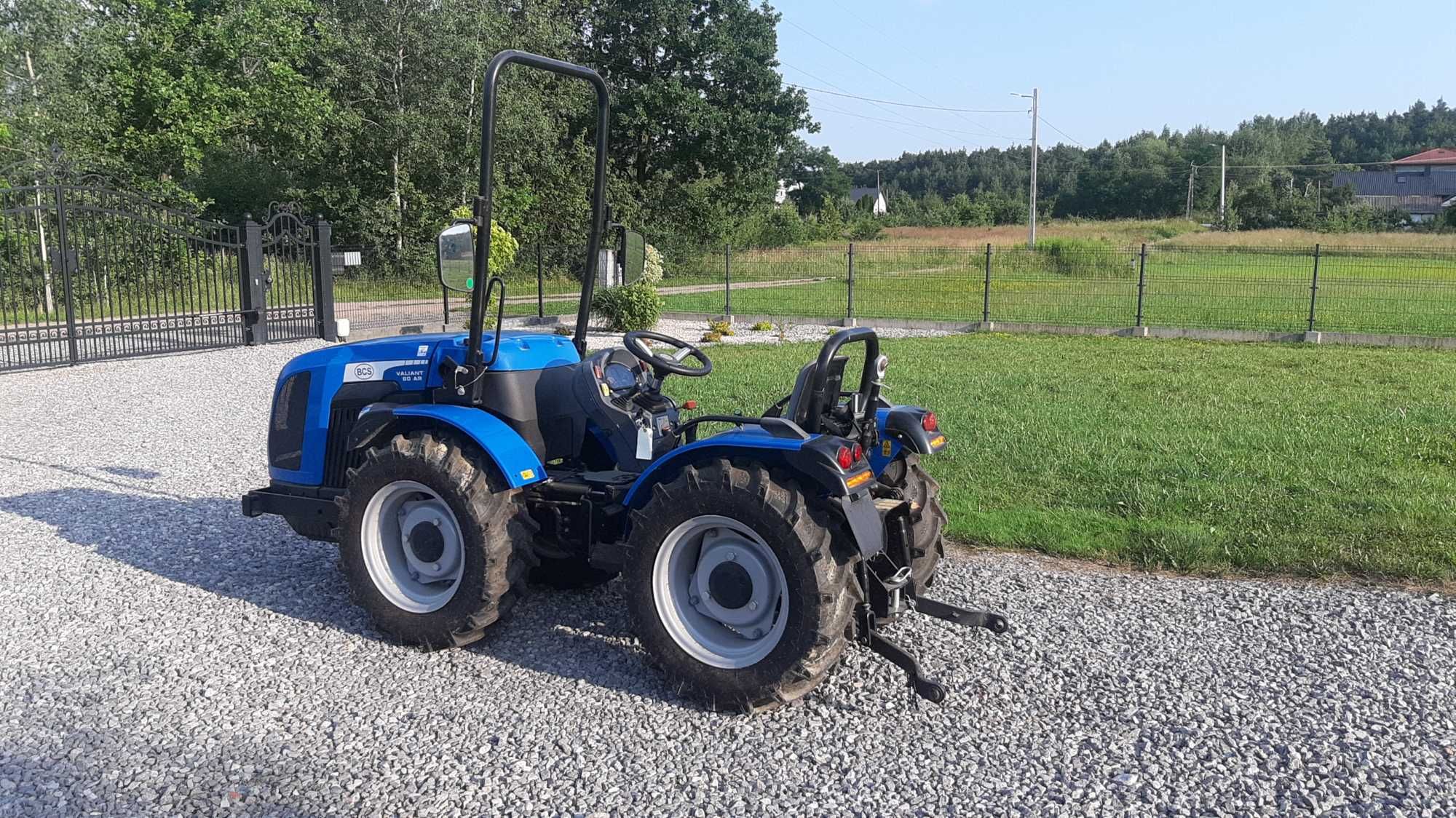 Ciągnik rolniczy Sadowniczy Sadownik BCS Valiant 60 AR 4X4 ogrodniczy