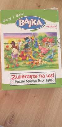 Puzzle zwierzęta na wsi