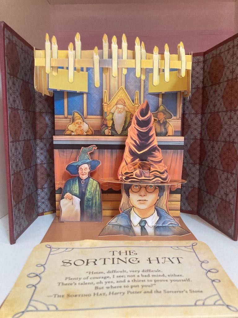 Livro pop up: Harry Potter Wizarding world J.K. Rowlings