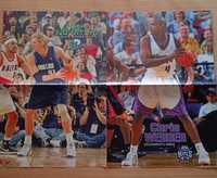 2 plakaty z NBA Weber i Novitzki