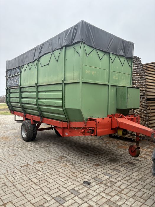 Przyczepa 22m3 solidne wykonanie, ruchoma podłoga!