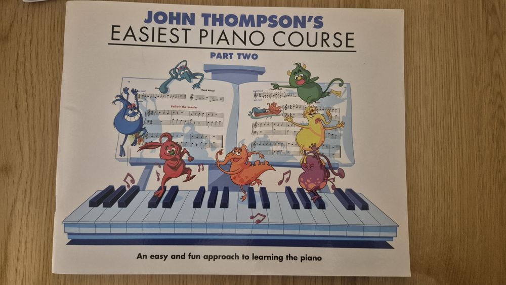 John Thompson's livros piano