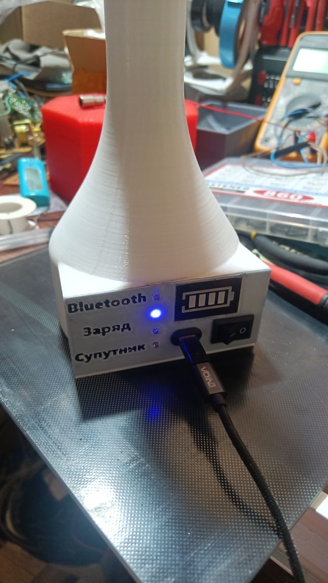 Агронавигатор, GPS антенна, система параллельного вождения