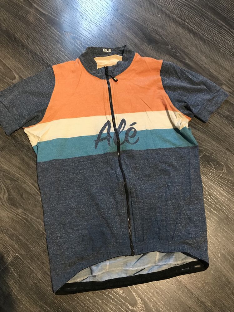 Koszulka kolarska Ale Cycling Classic Storica   Merino rozm L