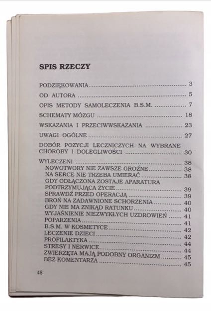 Samoleczenie metodą B.S.M. Piotr Lewandowski