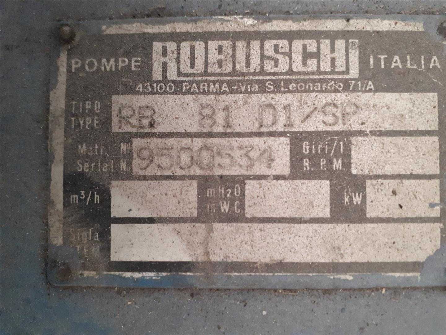 Stopień sprężający Robuschi RB81 D1/SP S003592