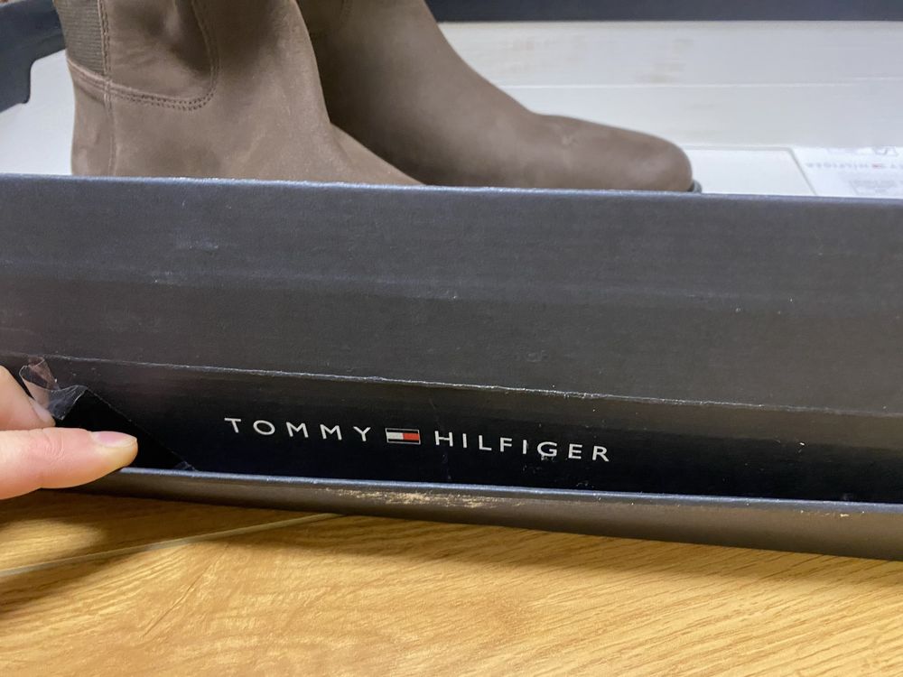 Nowe długie kozaki Tommy Hilfiger