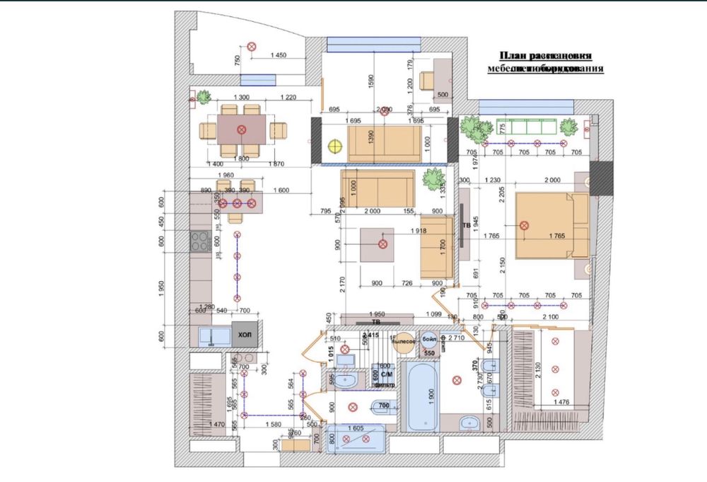 Без% от Хозяина Park Avenue 100м2 3К Парк Авеню Демеевская