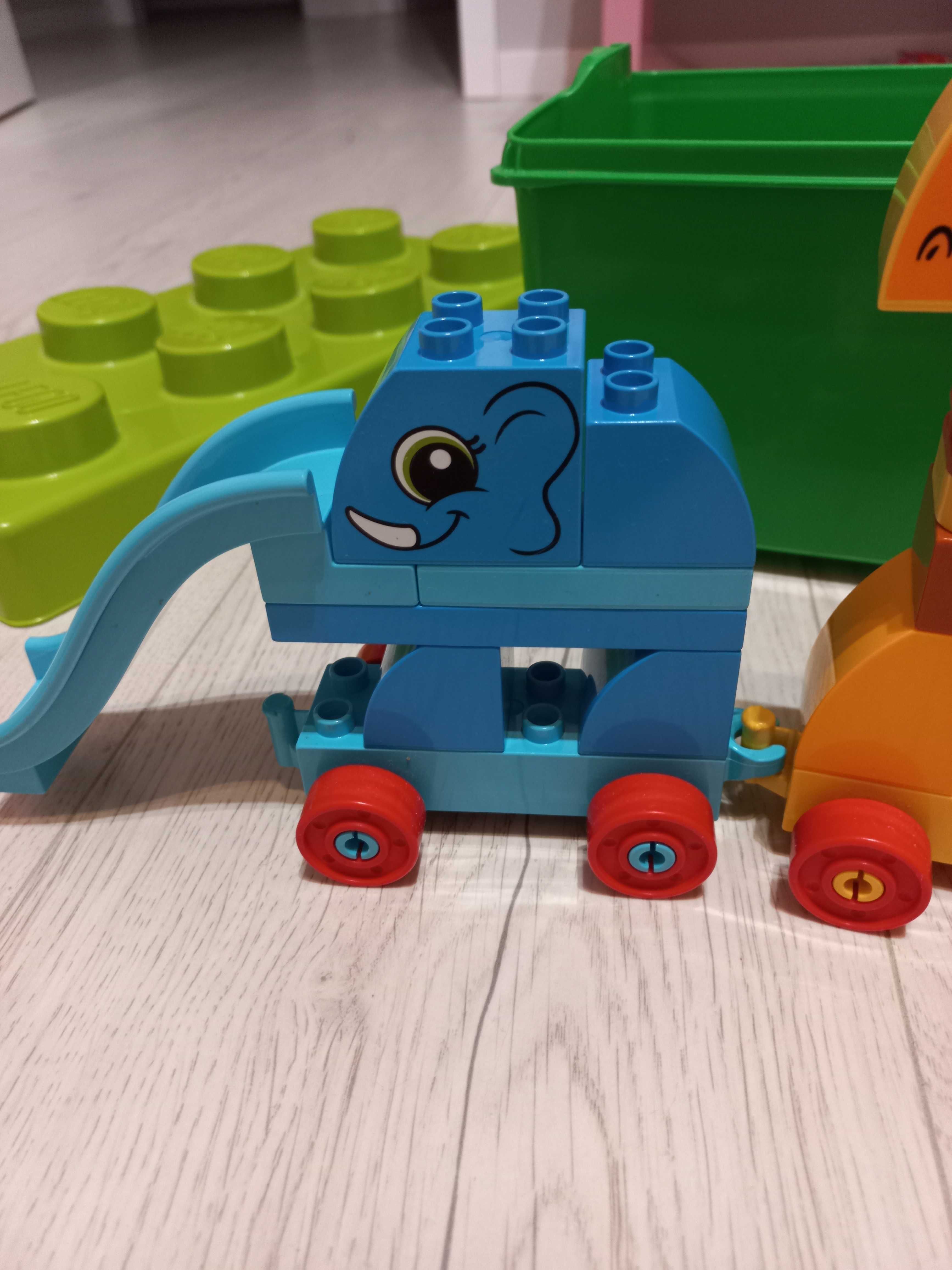 Zestaw LEGO DUPLO zwierzątka plus skrzynka do klocków