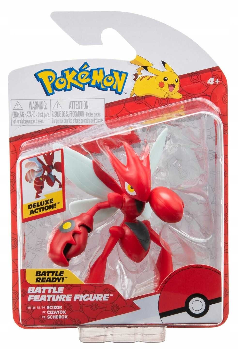 Pokemon Figurka Bitewna Ruchoma SCIZOR PKW3363