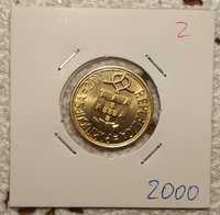 Portugal - moeda de 5 escudos de 2000 (2)