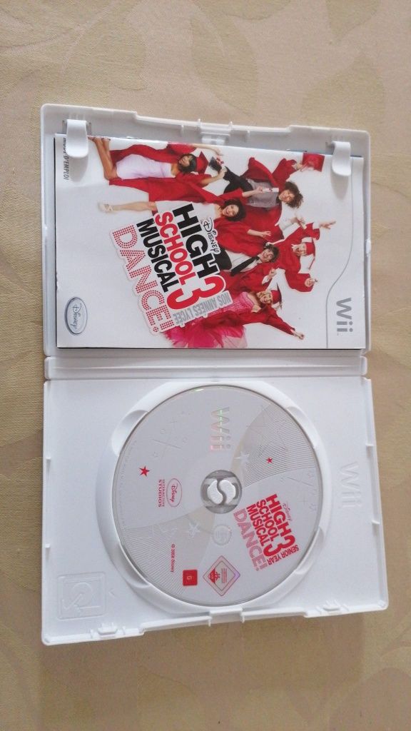 Dvd wii Hight School Musical Dance 3+