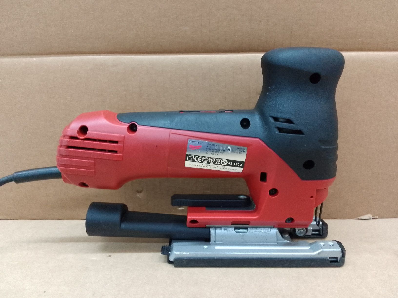 Milwaukee JS 120 X Wyrzynarka Sieciowa Regulacja Obrotów 710W