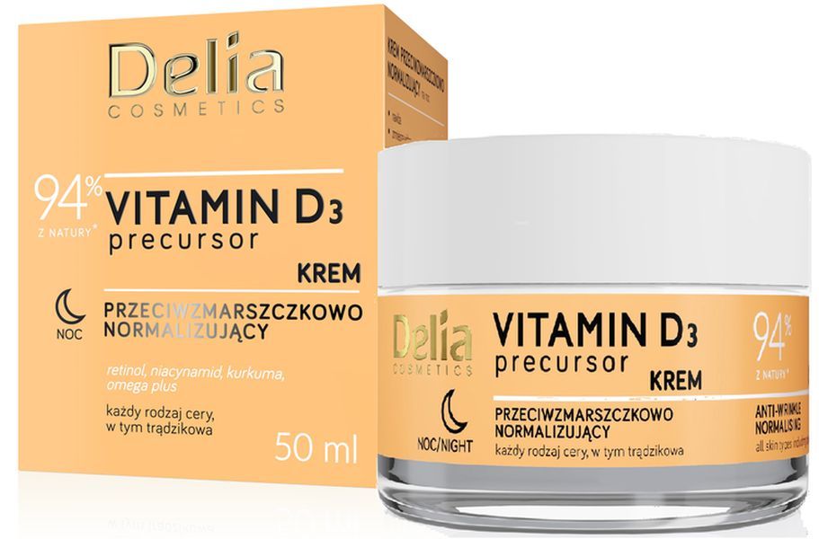 Delia Precursor Vitamin D3 krem na noc