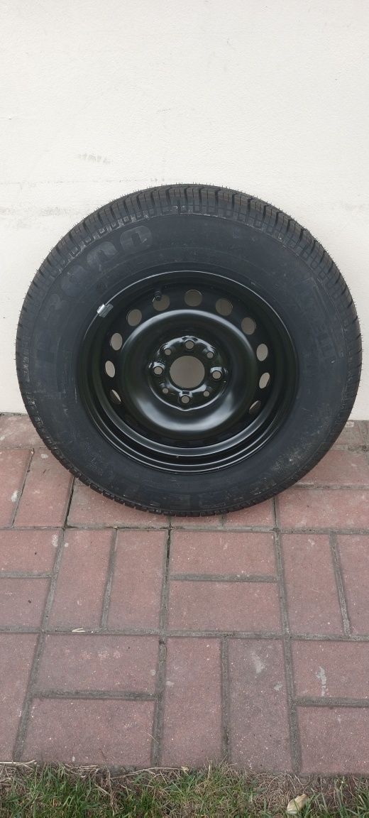 NOWE KOŁO opona+felga Fiat Panda PIRELLI 155/80/13 rozstaw śrub 4x98