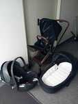 Wózek 3w1 Cybex Priam Lux czarny, piękny 

Sprzedam zesta