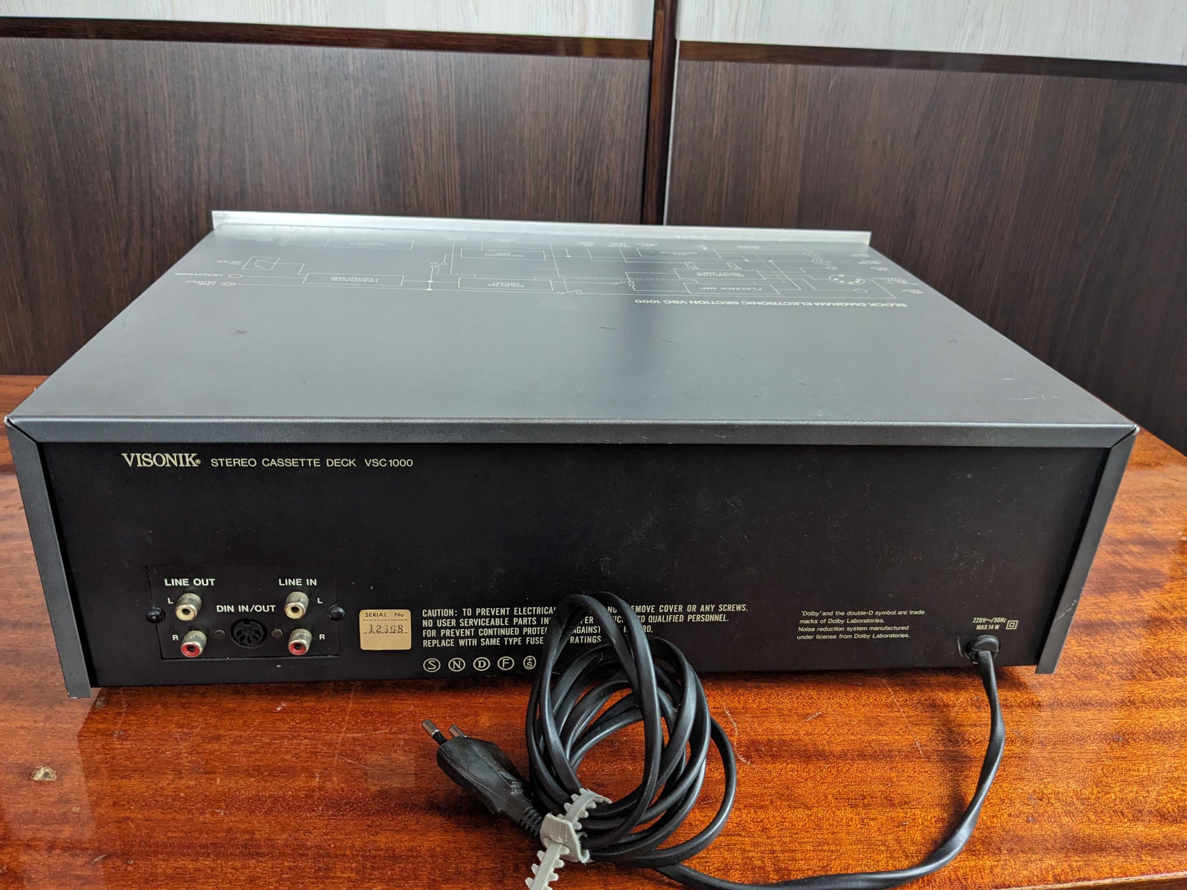 Касетна дека VISONIK VSC 1000