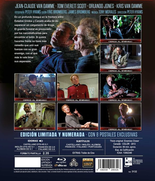 Cerco al Enemigo Edición Metálica (Blu-Ray)-Importado