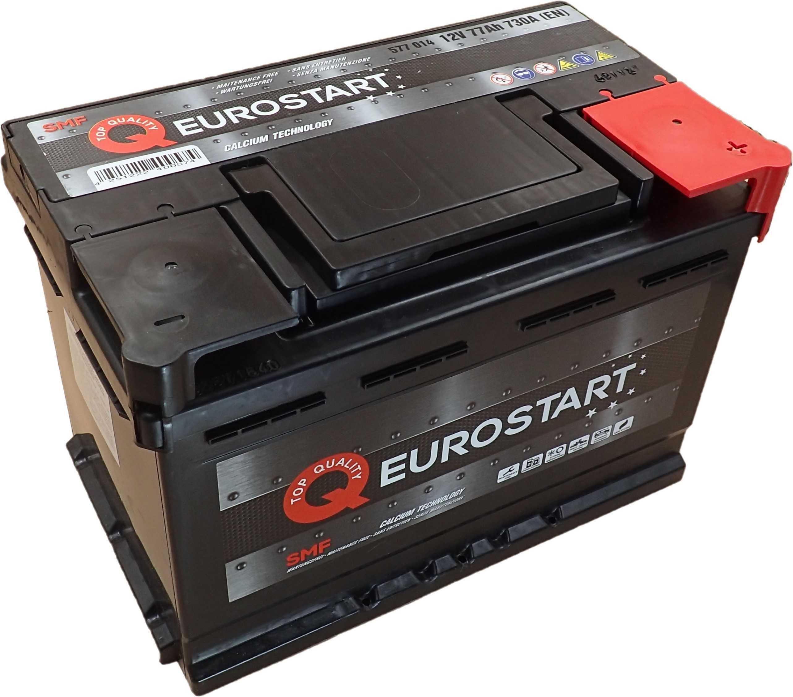 Akumulator 12V 77AH 730A Eurostart Nowy