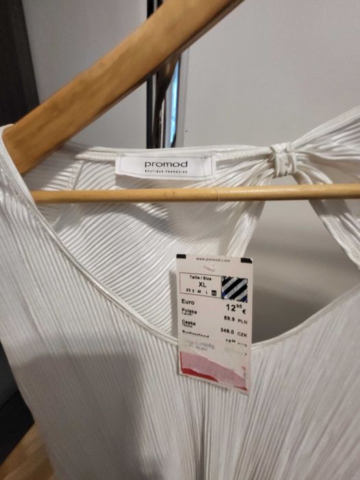Biała bluzka Promod roz. XL
