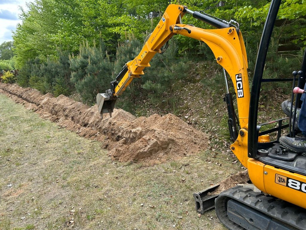 Minikoparka JCB 8018 CTS 2016r