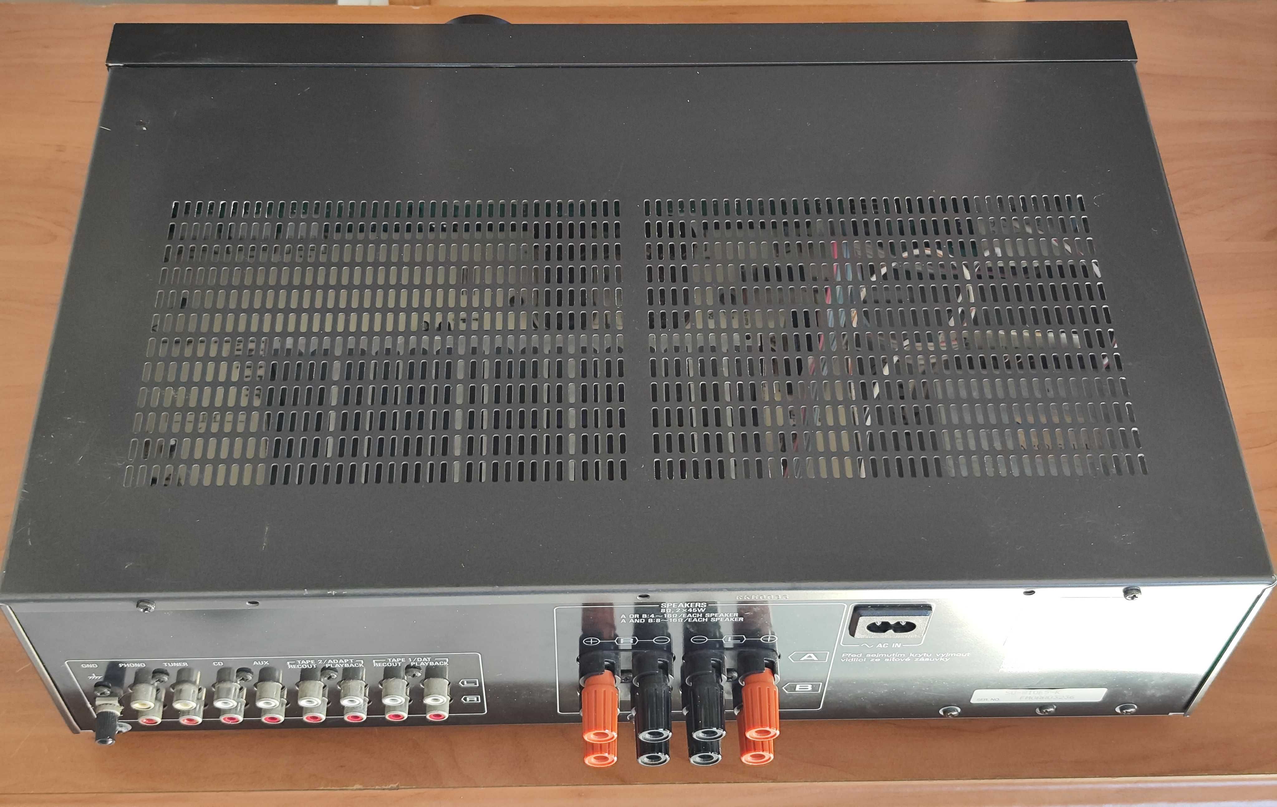 Sprzedam używany wzmacniacz audio marki Technics SU-810.
