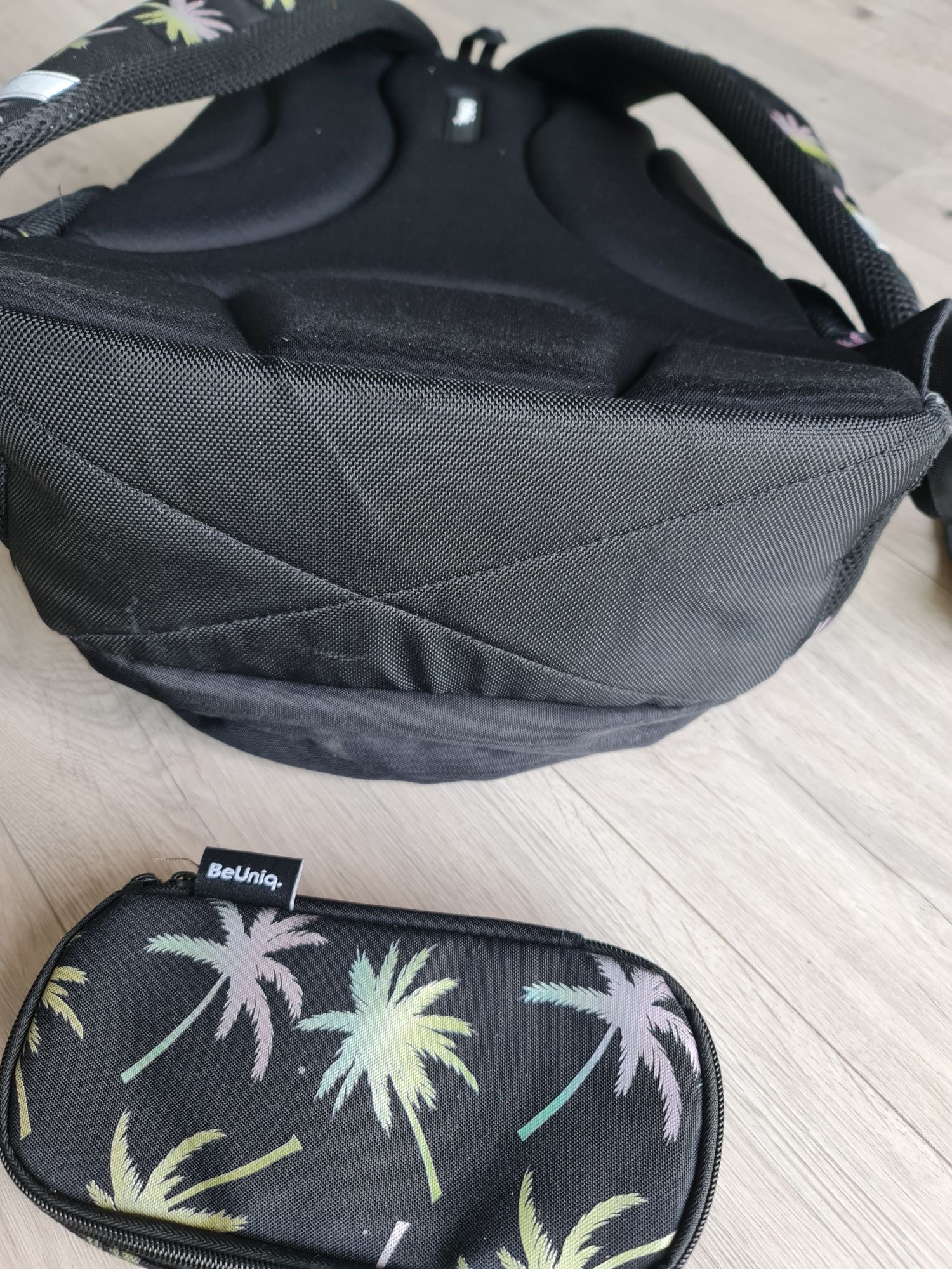 Paso Beuniq Plecak + piórnik 2 sztuki + portfel super stan 3 komorowy