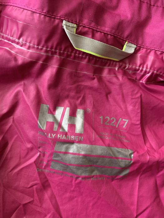 Kurtka przeciwdeszczowa  dla dziewczynki Helly Hansen 122