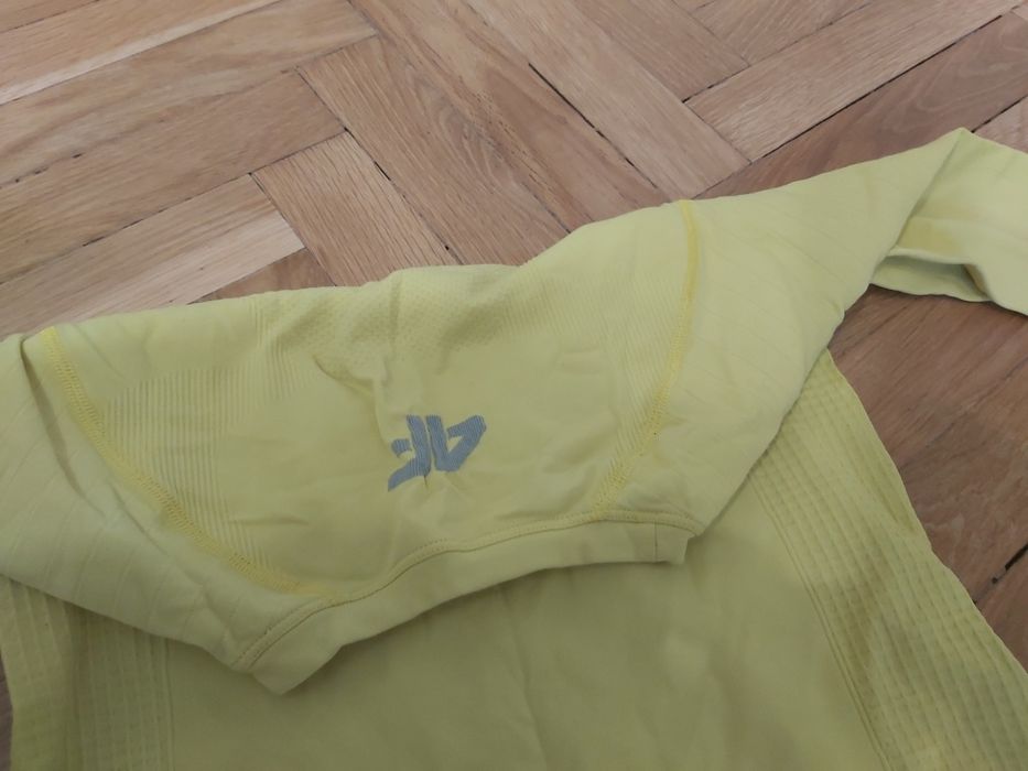 Bluzka bielizna termoaktywna pomaranczowa zolta meska Iguana i 4F