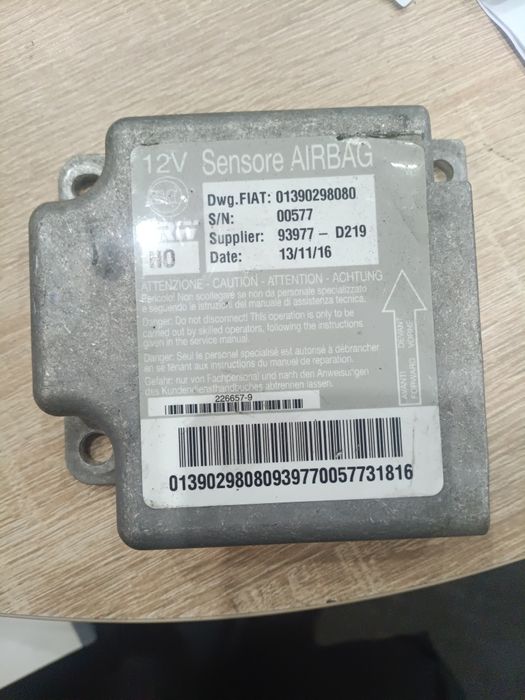 Sterownik  srs airbag Ducato Jumper boxer