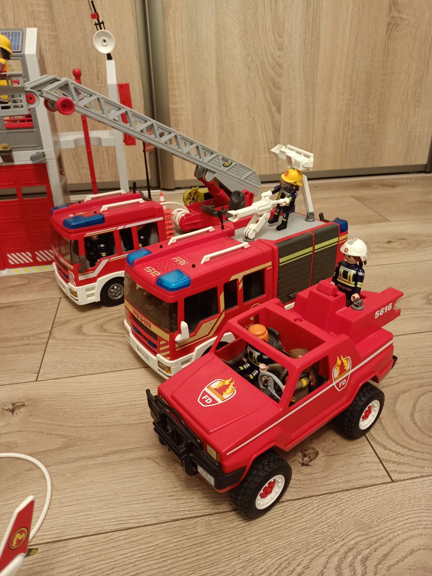 Zestaw straż pożarna Playmobil